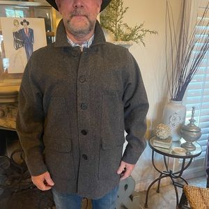 Authentic Stormy Kromer wool men’s coat.
